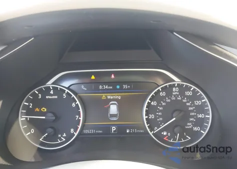 2016 Nissan Murano Sl z USA, uszkodzony, nr VIN 5N1AZ2MG6GN129320